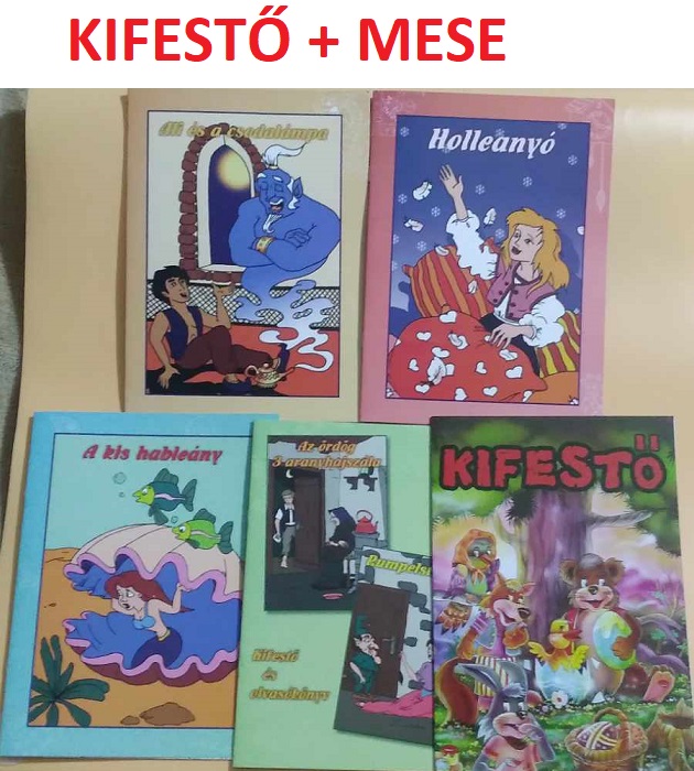 Kifestő+MESE (MESEHŐSŐK) GOLGOTA L