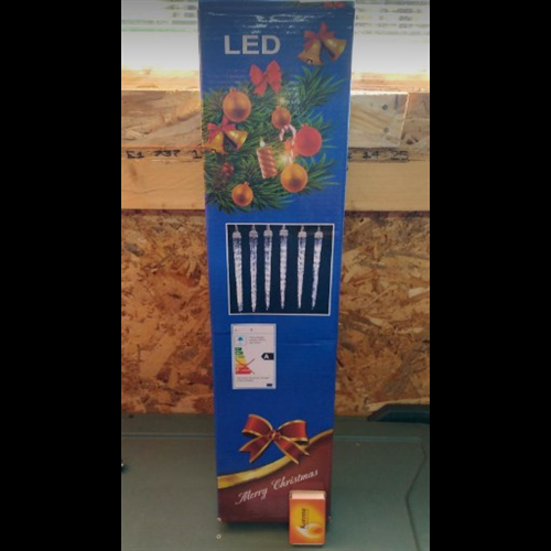 KARI ÉGŐ JÉGCSAP 50cm KÉK H:2m 220V KÜLT. LED (BM)