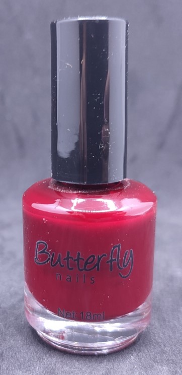 Körömlakk Butterfly 96-os Bordó sima* Quiz (B8)