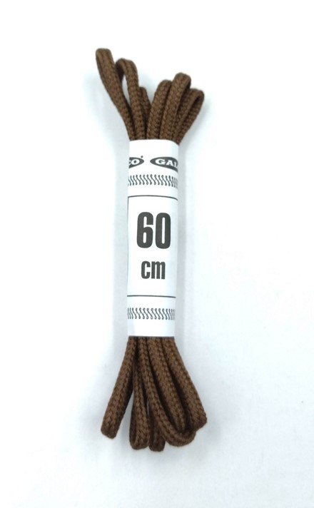 CIPŐFŰZŐ 60cm BARNA GÖMB 2mm GALCO (B8)