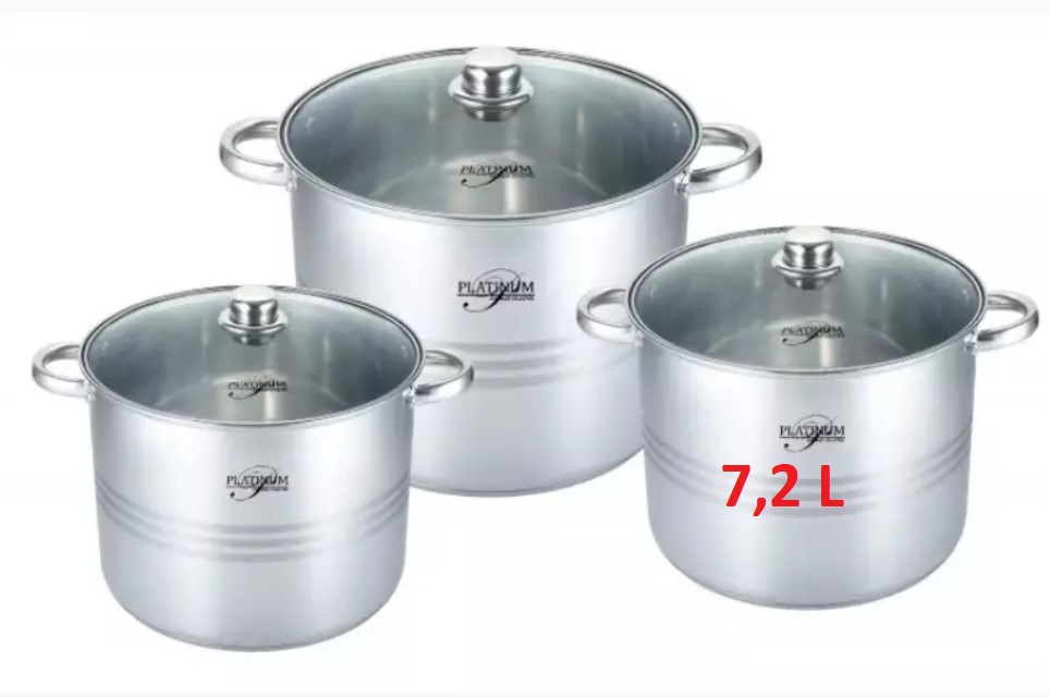 FAZÉK INOX 7,2 LITER PL-11001 (SET) HENRY