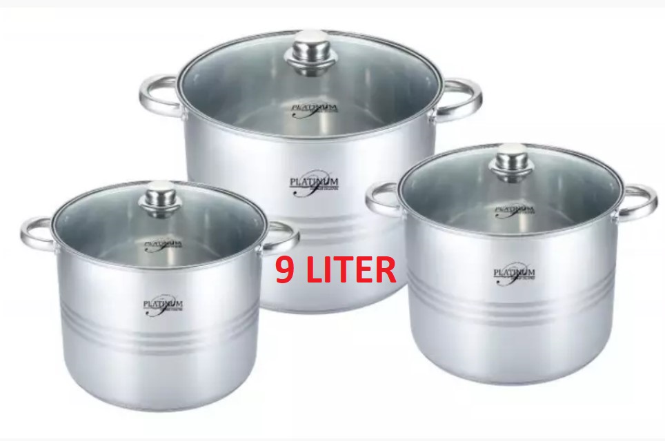 FAZÉK INOX 9 LITER PL-11001 (SET) HENRY