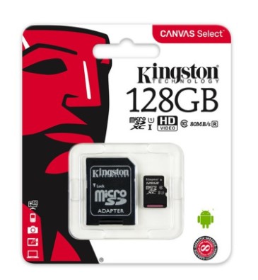 Mikró SD kártya MEMORIA 128 GB MEDIUM (B8?)