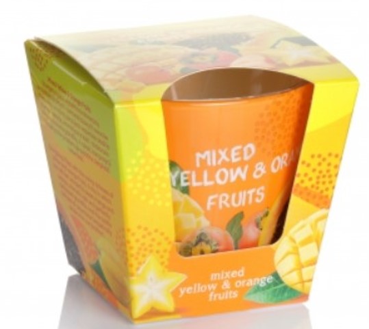Poharas BARTEK TROPICAL TWIST MIXED YELLOW ORANGE FRUITS DAD-NTT