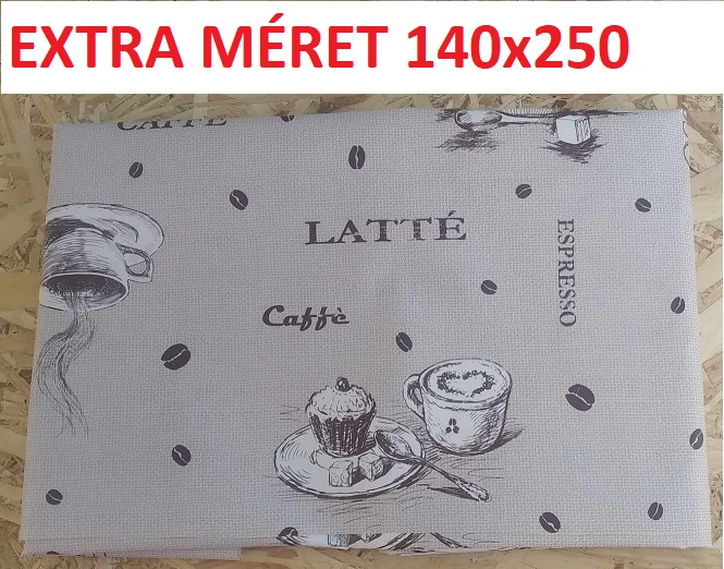 VIASZOS TERÍTŐ EXTRA 140x250cm CAFFÉ LATTÉ TRO (MEGJ)