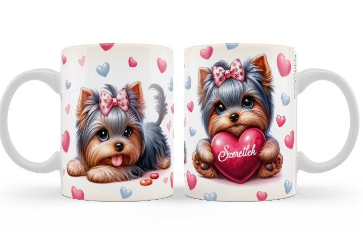 BÖGRE B1074 SZERETLEK YORKSHIRE TERRIER GÁSPÁR