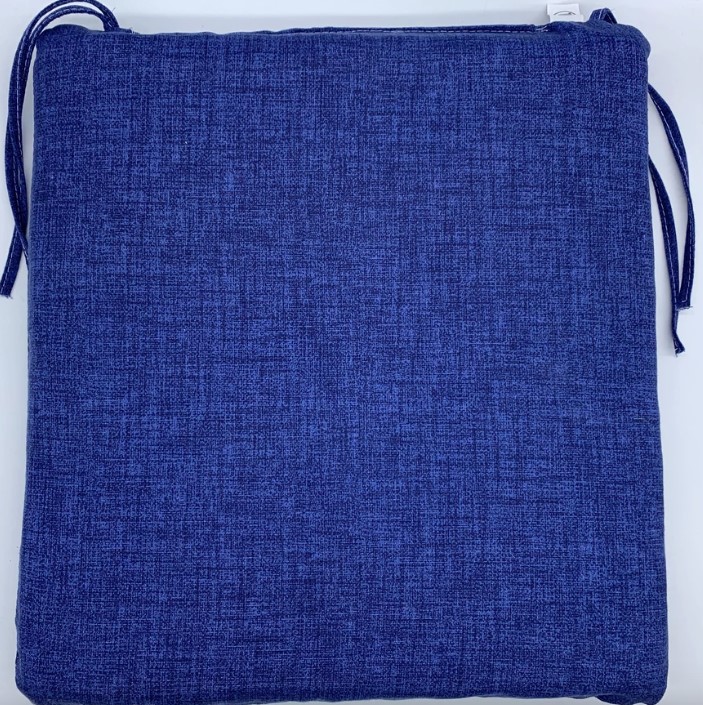 ÜLŐPÁRNA KÖTŐS 38x41x5cm,LONETA ANYAGÚ TENGER KÉK 6DB/CSOMAG DEV