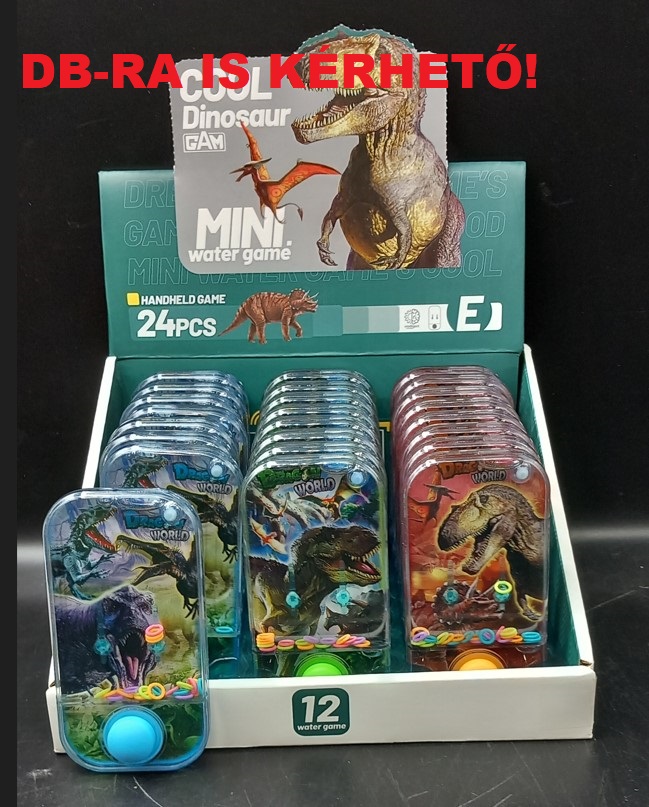VIZIJÁTÉK KONZOL 12cm JURASSIC WORD DÍNÓS NO:2586E  24/KÍNÁLÓ 834902 IMPEX