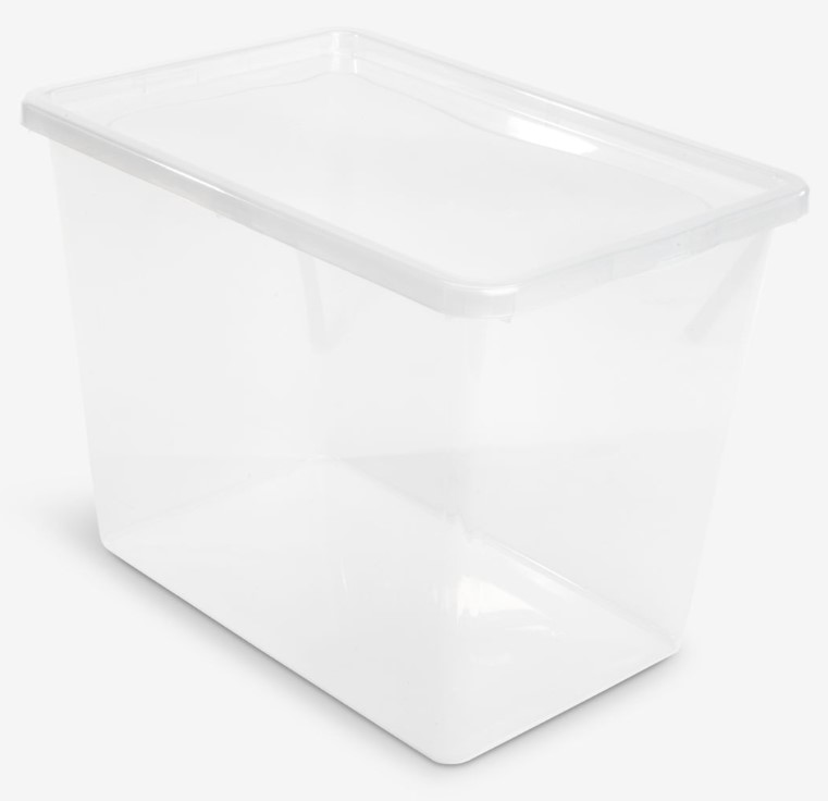 DOBOZ BASIC BOX PLAST TEAM  80 Liter MAGAS TÉGLA 595x395x310mm  NO:2289 SA446 BÁTH