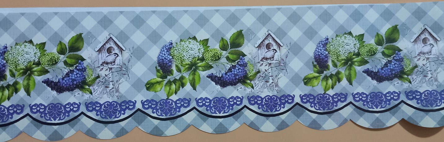 POLCDISZITŐ CSÍK, STELÁZSI DISZITŐ PAPÍR 5db-os 13.5x98cm  BODZÁS KISMADARAS  DEV V:60133