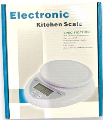 MÉRLEG KONYHAI DIGITÁLIS(MŰA LAP) 5KG B-981 TTE(10)