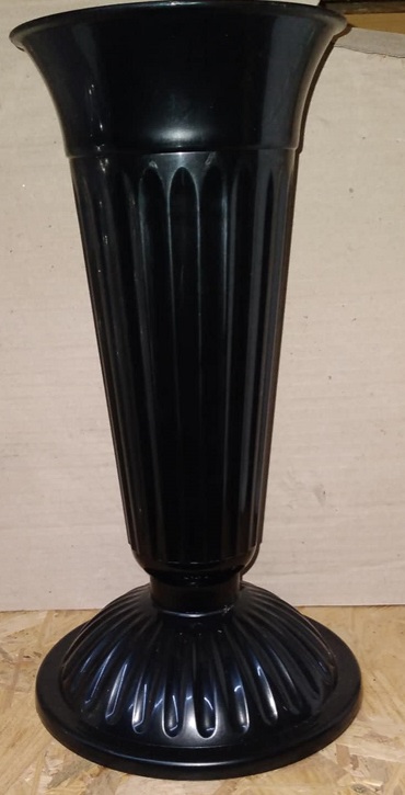 SÍRVÁZA NEHÉZ BORDÁS MINTA 32cm FEKETE V:6991 BLUMAX ZM