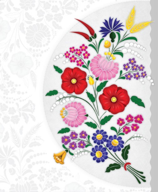 AJÁNDÉKTÁSKA S-es 13x15cm MATYÓ MINTÁVAL  V:10100 KRR CONCARD