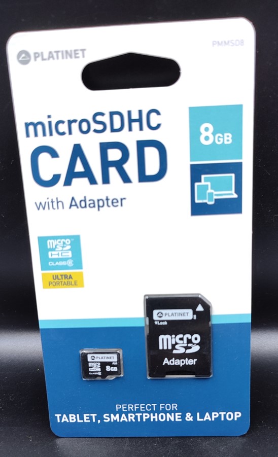 Mikró SD kártya MEMORIA 8GB MEDIUM